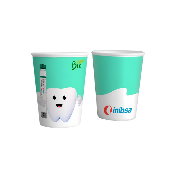 VASOS DE PAPEL BIODEGRADABLES C/50 PZAS
