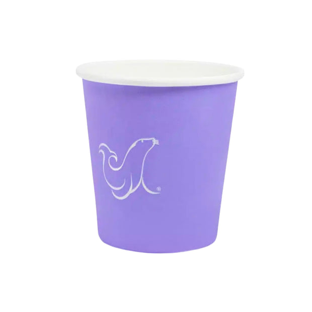 VASO DE CARTÓN 4OZ C/50 PZAS LILA