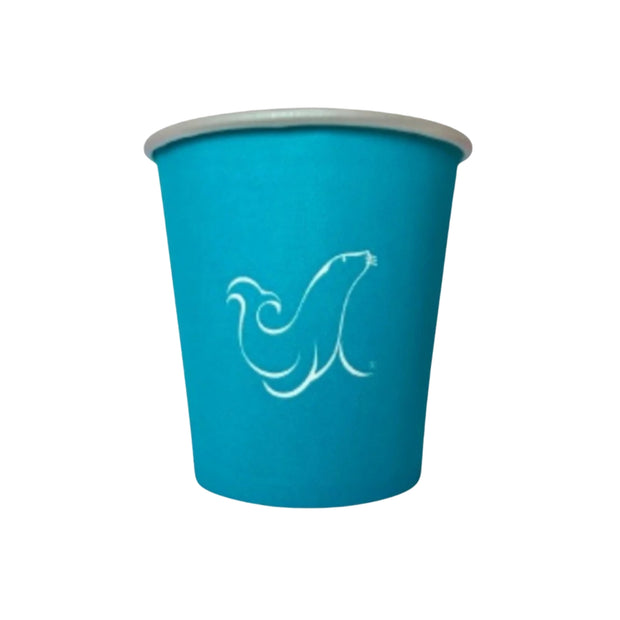 VASO DE CARTÓN 4OZ C/50 PZAS AZUL