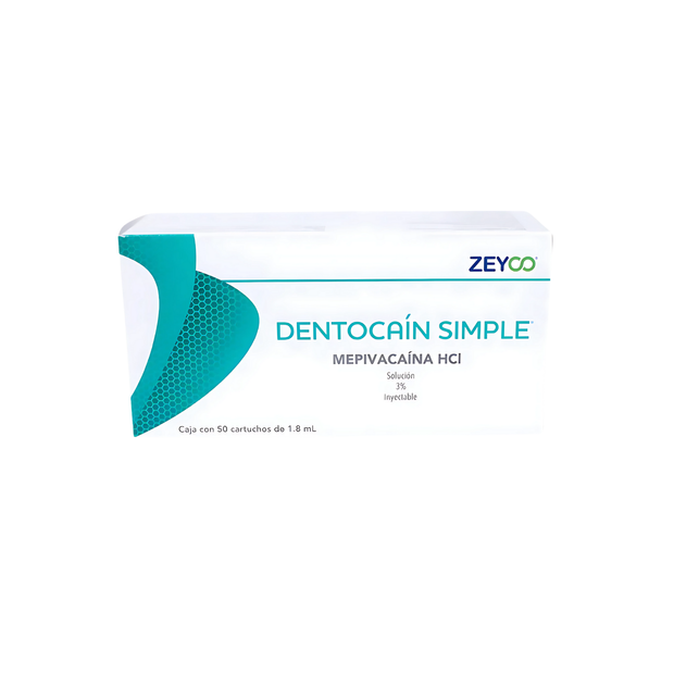 DENTOCAIN AL 3% C/50 CARTUCHOS DE PLASTICO